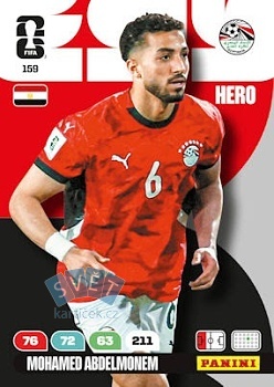 Mohamed Abdelmonem Egypt Panini FIFA World Cup 2026 Adrenalyn XL #159